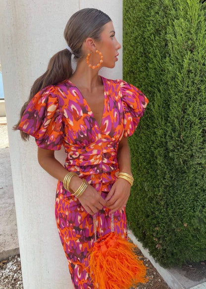 Davina | Stylish and Vibrant Dress
