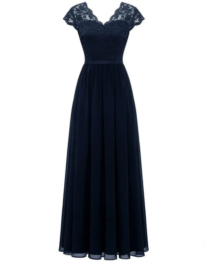 Diane™ | Women’s Elegant Lace Long Dress 11