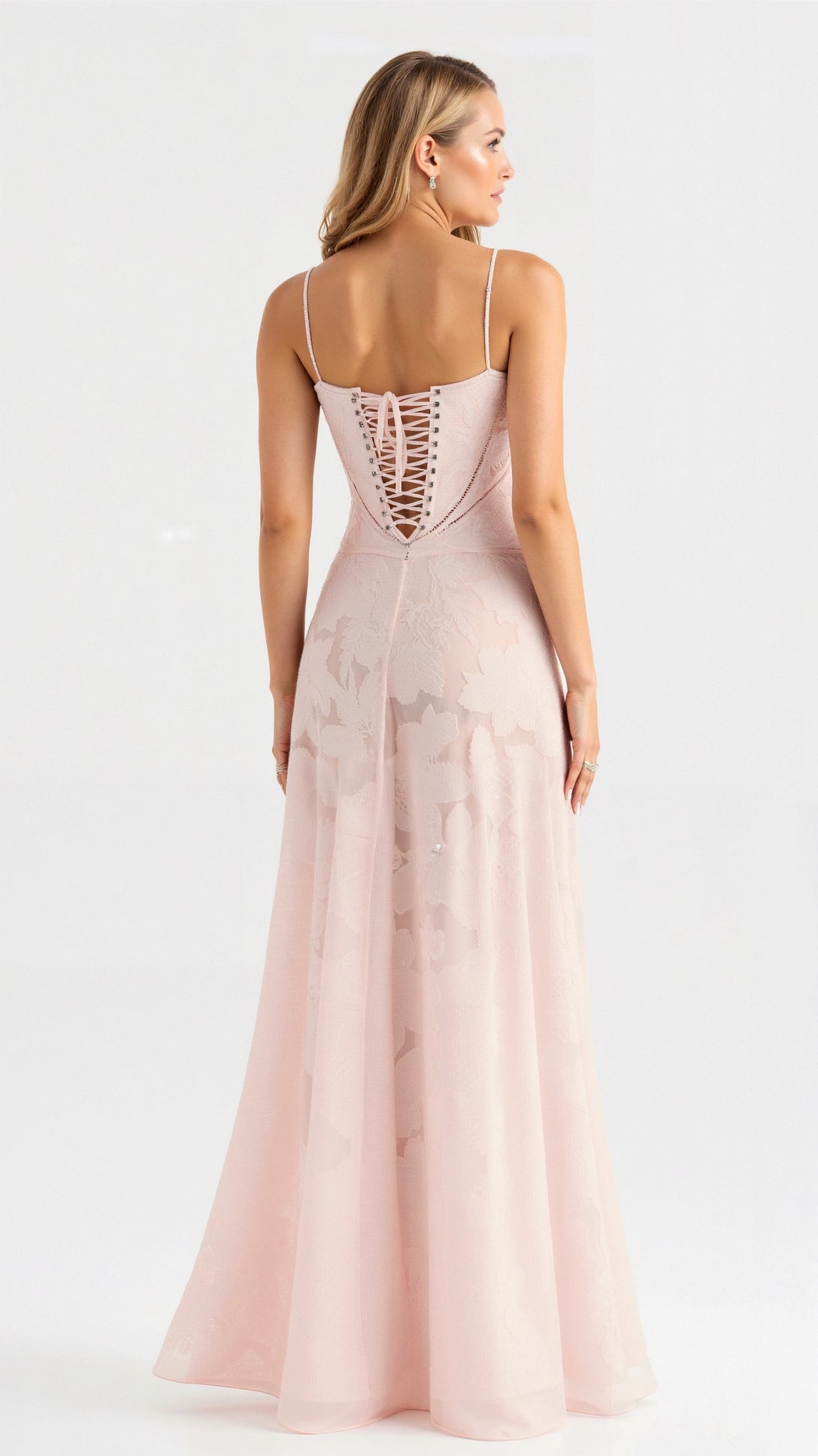 Donna | Women Wedding Guest Bustier Maxi Dress 2
