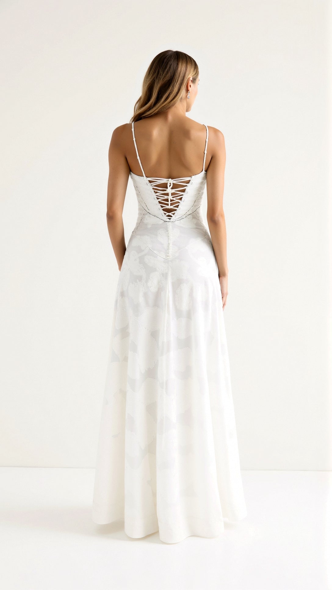 Donna | Women Wedding Guest Bustier Maxi Dress 4