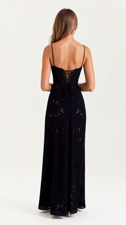 Donna | Women Wedding Guest Bustier Maxi Dress 7