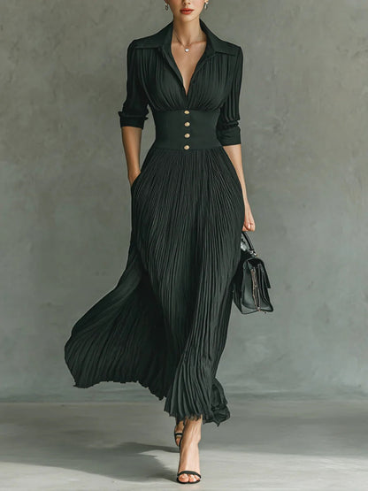 Erica™ | Chic Fitted Waist Dress 0