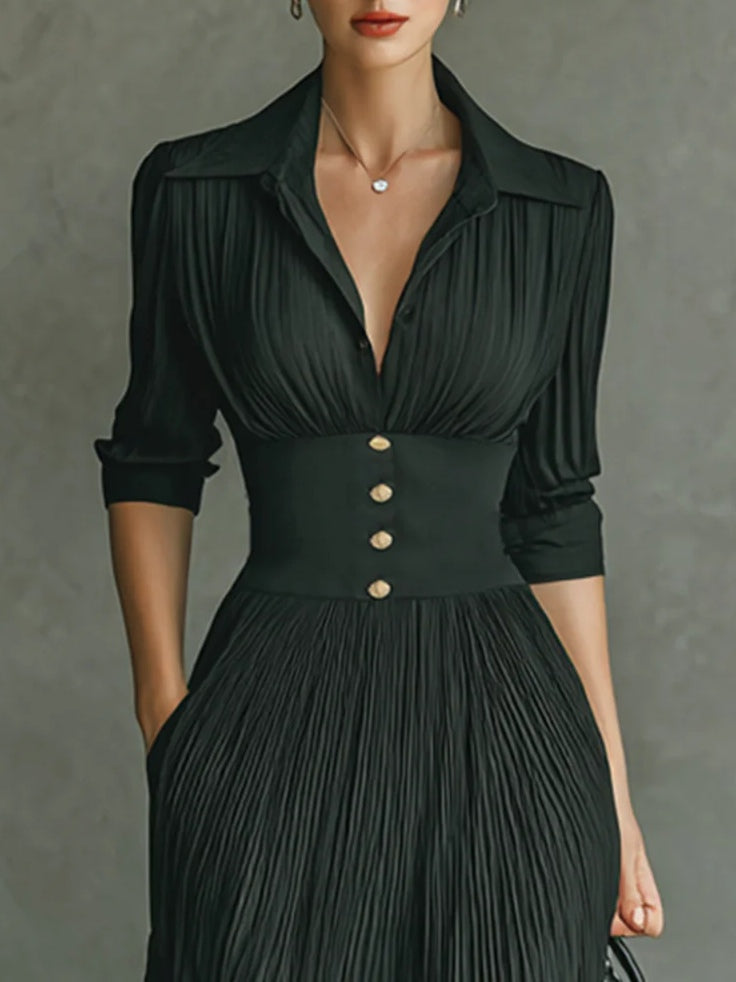 Erica™ | Chic Fitted Waist Dress 2