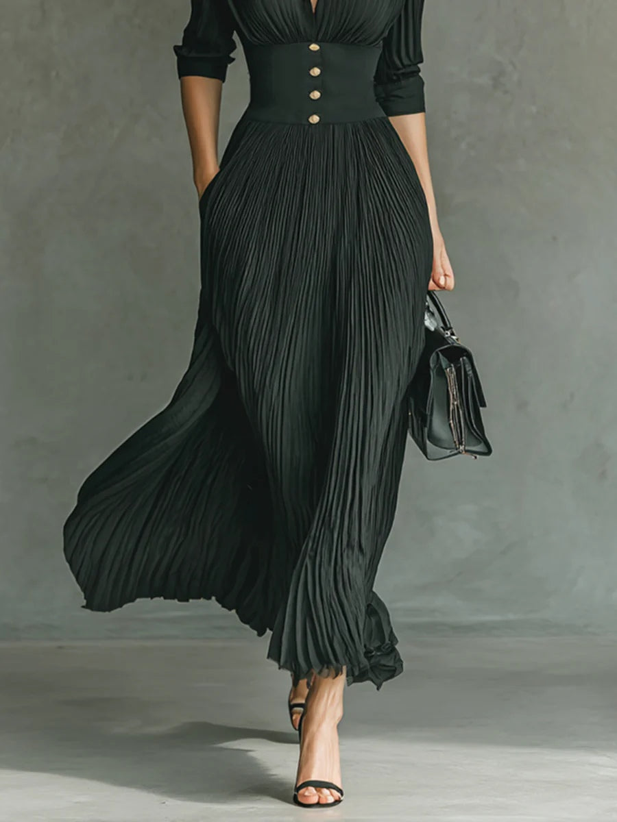 Erica™ | Chic Fitted Waist Dress 3