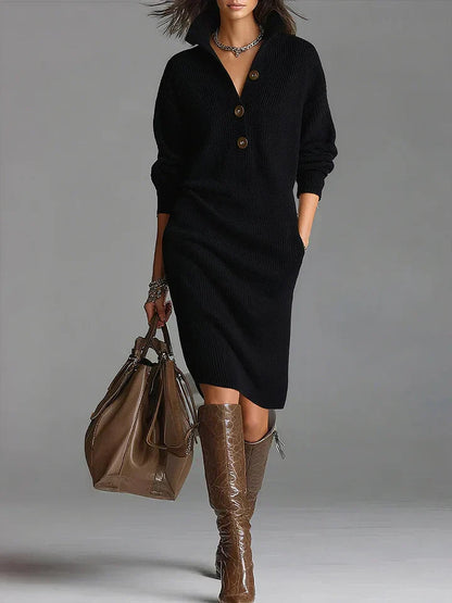 Fatima™ | Chic Sweater Dress 3