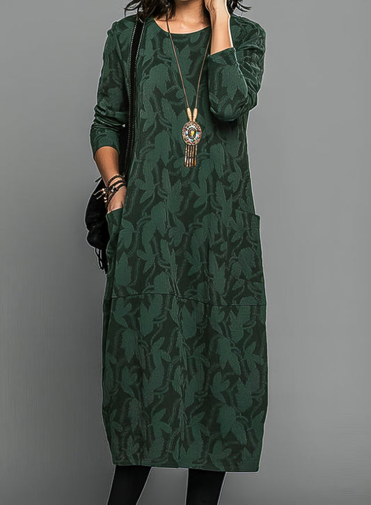 Fiona | Women Wedding Guest Printed Midi Dress 0