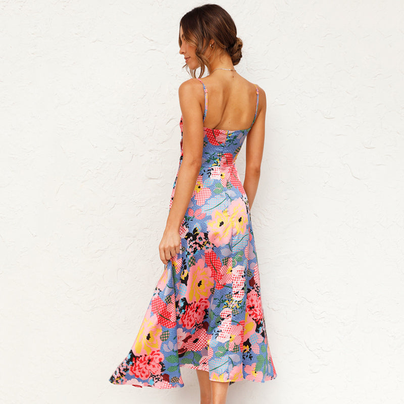 Hazel | Women Wedding Guest Floral Maxi Dress 4