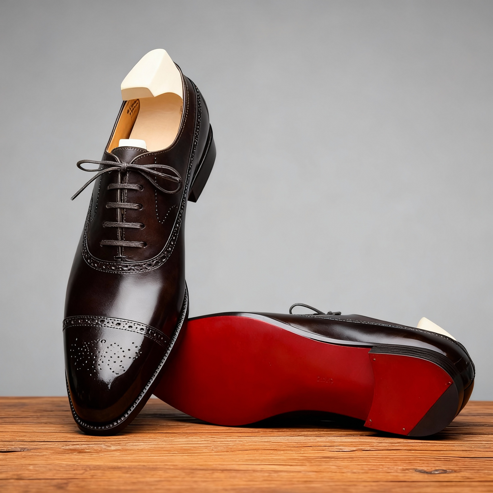Henry | Men’s Black Leather Brogue Shoes Casual Elegant For Formal Events 1