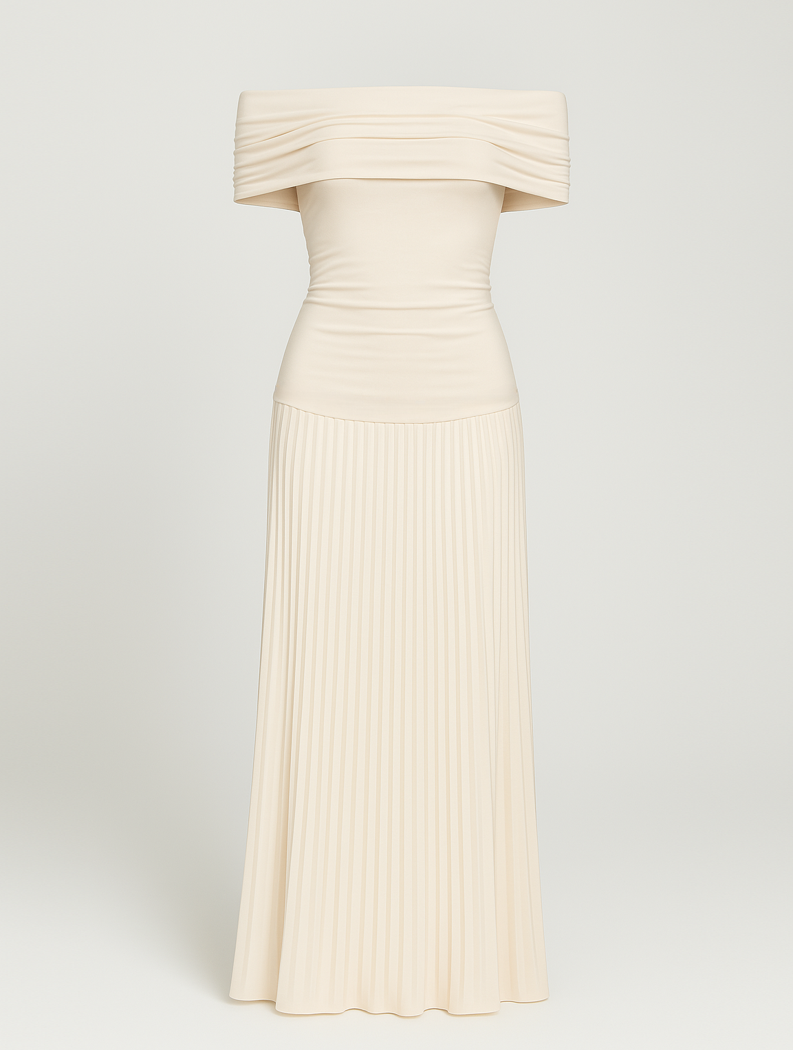 Isabel | Women Wedding Guest Pleated Maxi Dress 3