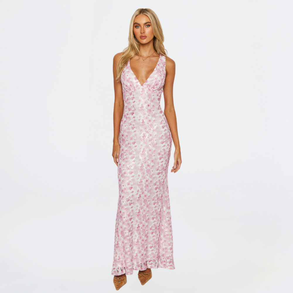 Jenny | Women Wedding Guest Maxi Dress 0