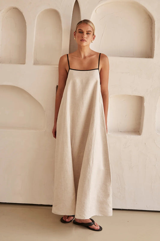 Jessica | Women's Spaghetti Strap Maxi Wedding Guest Dress 0