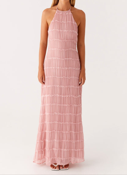 Jolene™ | Elegant Halter Maxi Dress 6