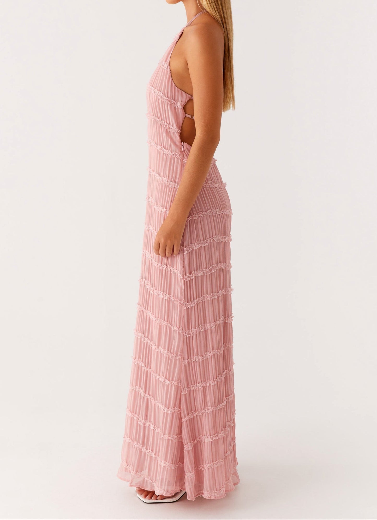 Jolene™ | Elegant Halter Maxi Dress 7
