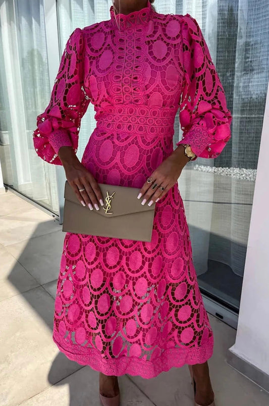 Joyce™ | Elegant Lace Dress 0