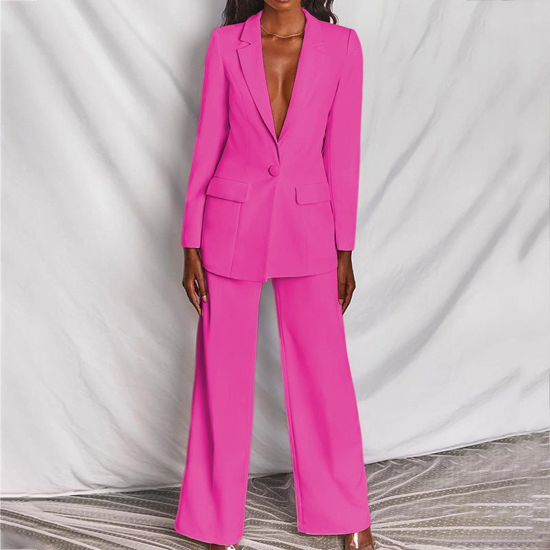 Leotine™ | Chic Blazer & Trousers Set 11
