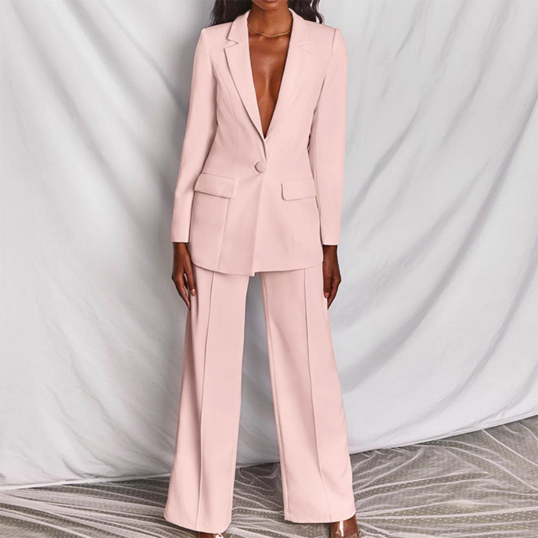 Leotine™ | Chic Blazer & Trousers Set 4