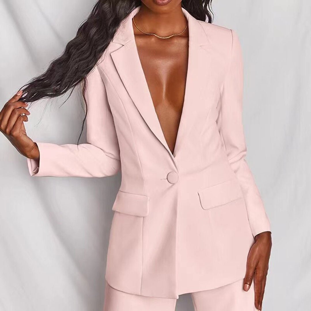 Leotine™ | Chic Blazer & Trousers Set 7