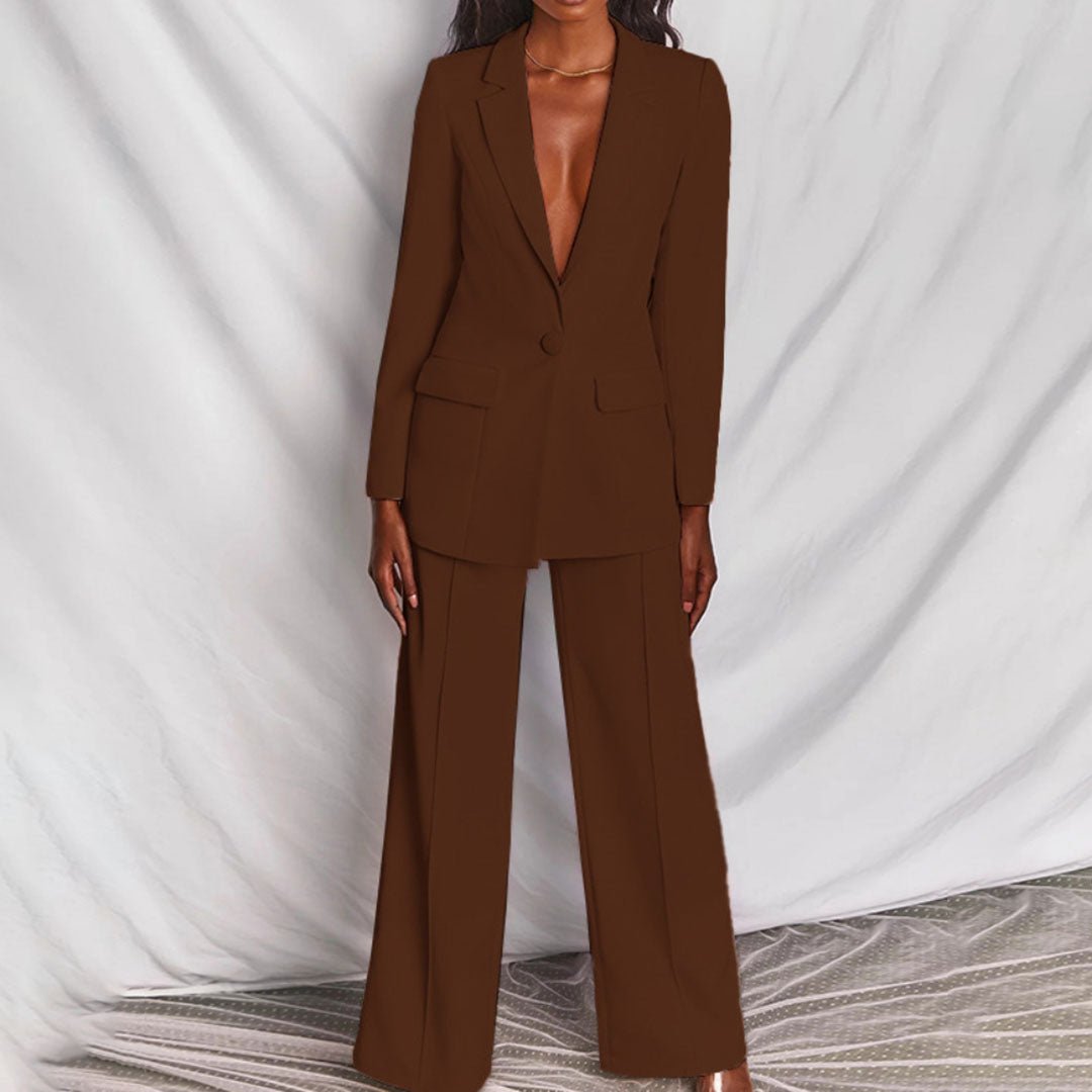 Leotine™ | Chic Blazer & Trousers Set 8