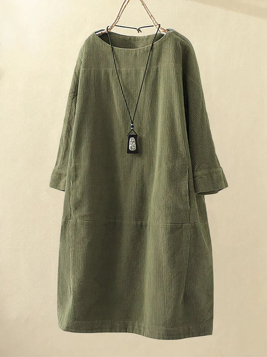 Louison | Women's Corduroy Tunic Top