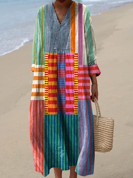 Maple | Geometric Print Dress