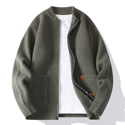 HENLEY MERINO FLEECE JACKET