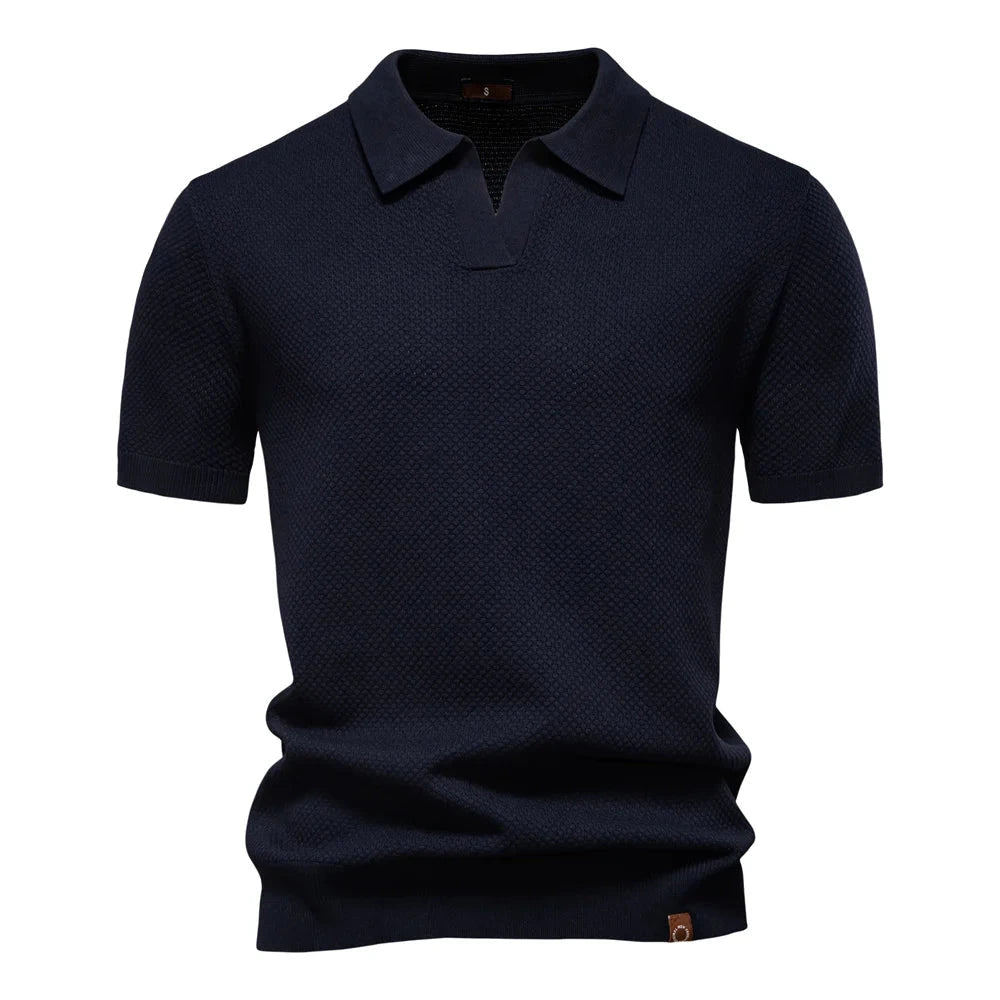 Oliver | Men’s Navy Polyester Polo Shirt | Regular Fit | Casual Style | Everyday Wear 9