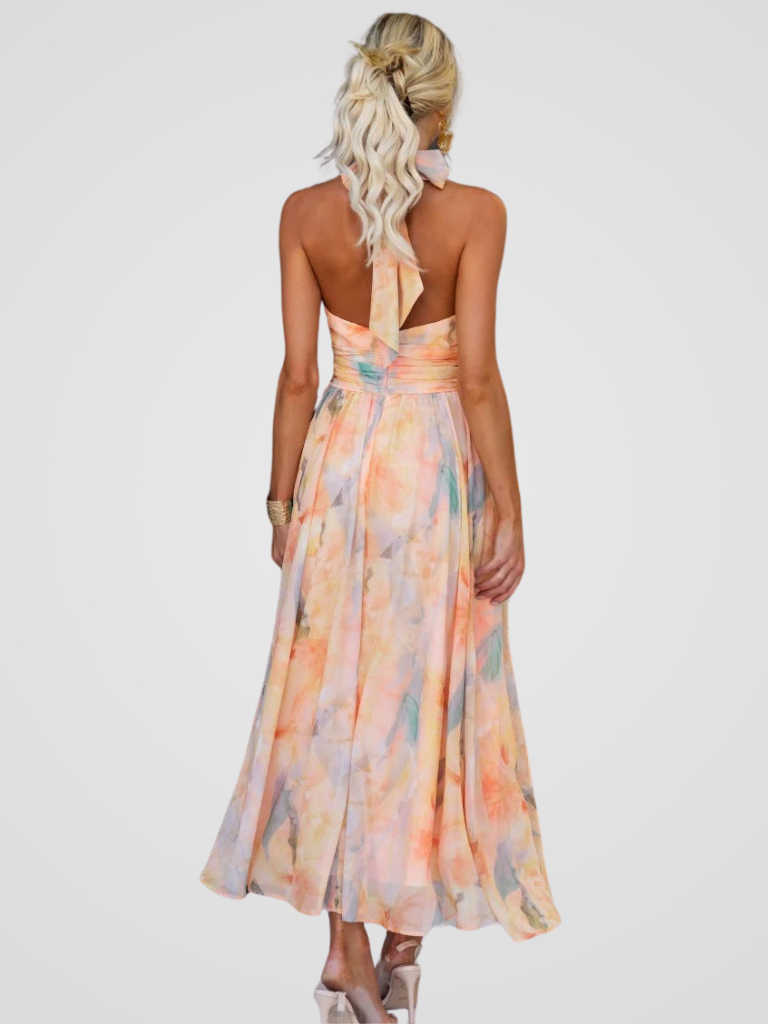 Peppa | Floral Midi Dress