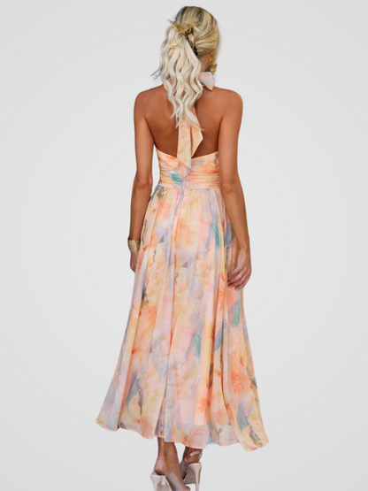 Peppa | Floral Midi Dress