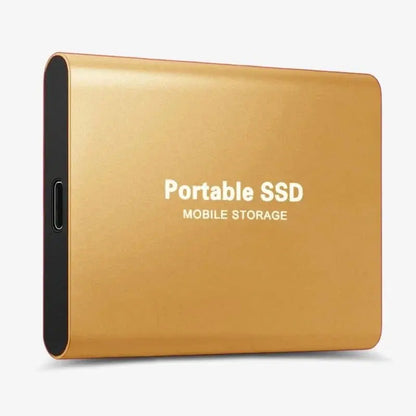 Portable 2 TB external SSD - Ultra Fast SSD external hard drive with USB 3.1 for safe data storage BULLCAPTAIN