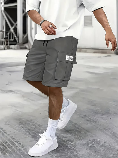 Men's summer shorts elastic waistband