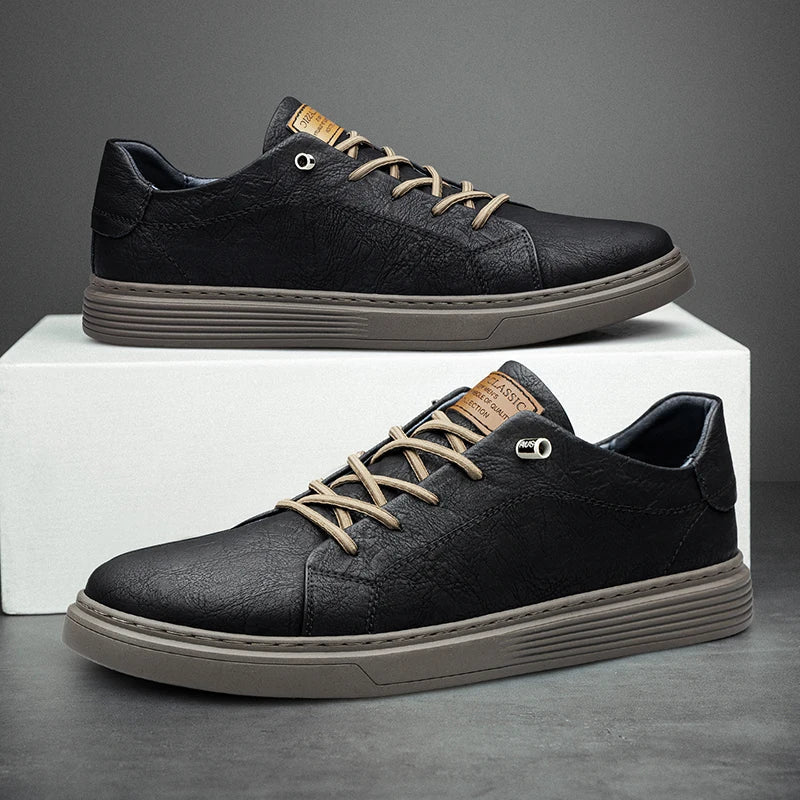 Ethan | Stylish Casual Leather Sneakers 2