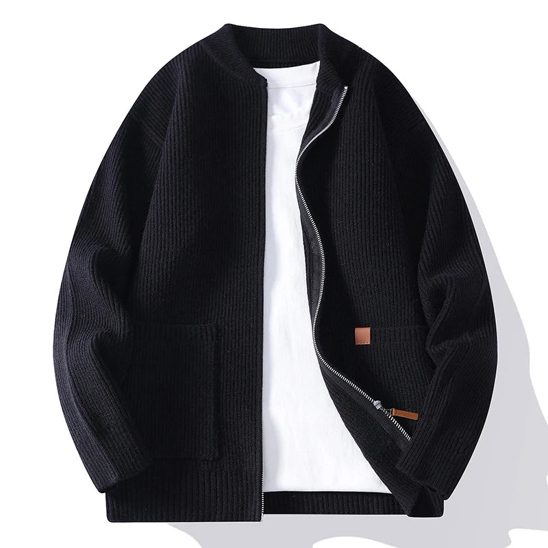 HENLEY MERINO FLEECE JACKET