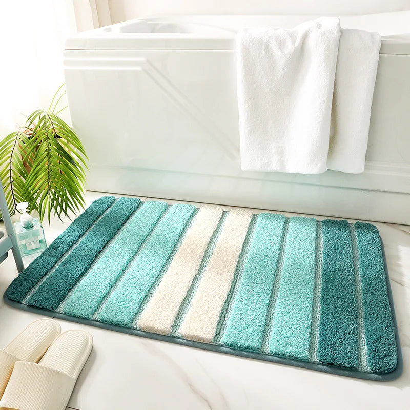 CASHMERE ORGANIC WEAVE BATH RUG Olympus London