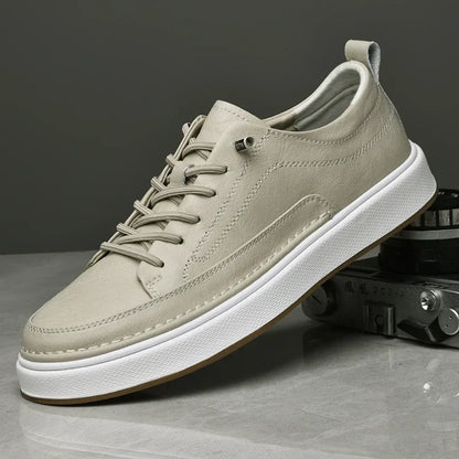 Duncan Genuine Men Leather Sneakers