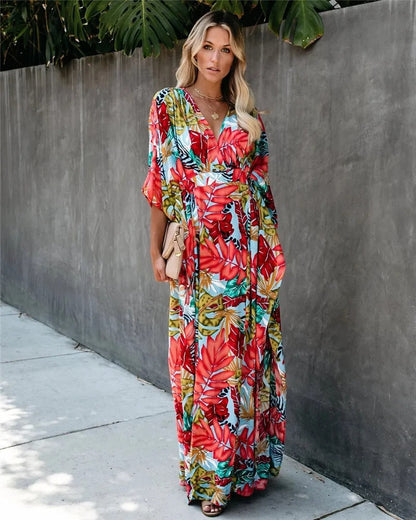 Serena | Women's Wedding Guest Wrap Maxi Dress 0