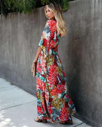Serena | Women's Wedding Guest Wrap Maxi Dress 2