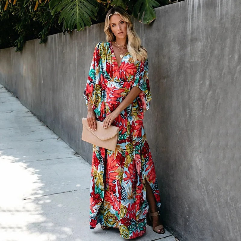 Serena | Women's Wedding Guest Wrap Maxi Dress 4
