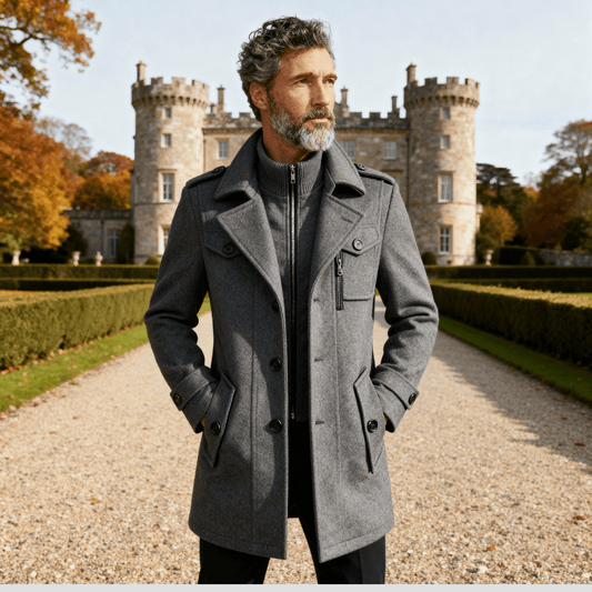 Retro Double Collar Coat  — 50% OFF Today Only