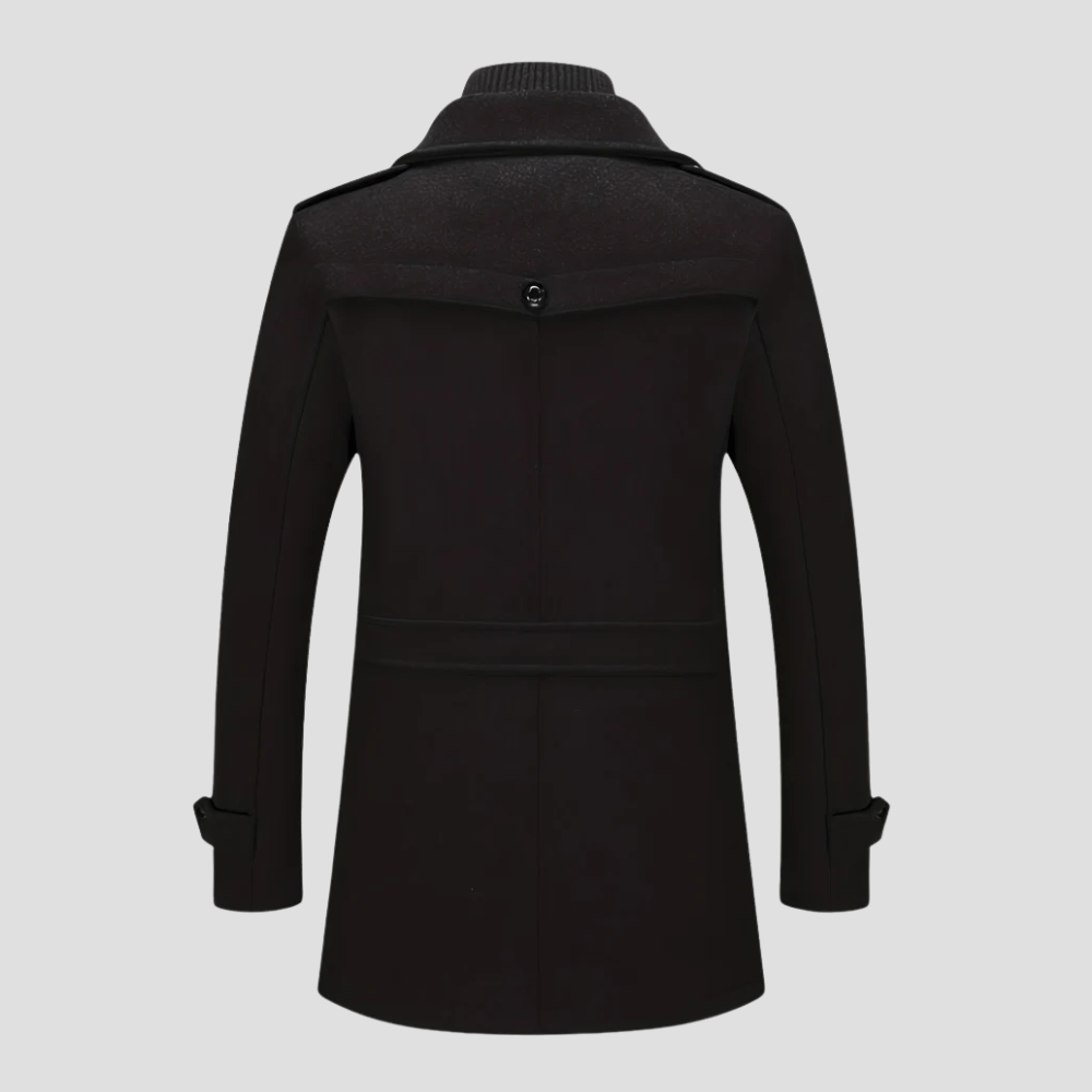 Retro Double Collar Coat  — 50% OFF Today Only