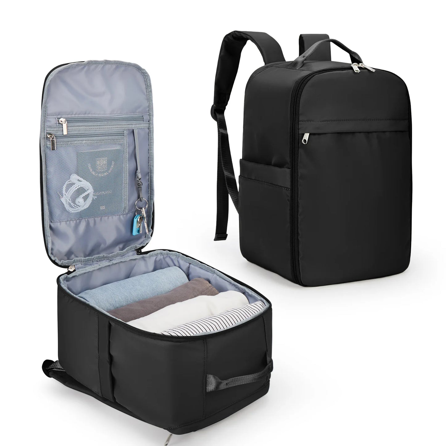 Unisex Airline Approved cabin bag 45x36x20 & 40x20x25 for Ryanair & Easyjet