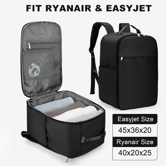 Unisex Airline Approved bag 45x36x20 & 40x20x25 for Ryanair & Easyjet