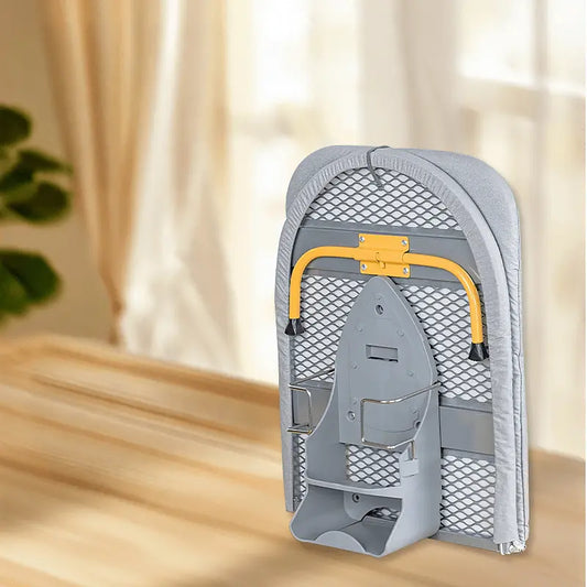 Givera Foldable Ironing Board – Compact Space-Saving Design with Non-Slip Legs and Steam-Absorbent Cover BULLCAPTAIN
