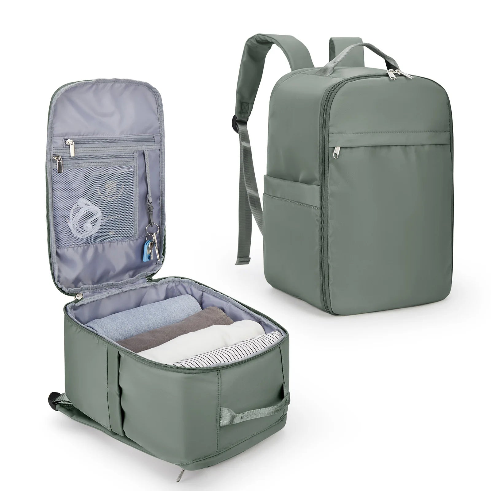 Unisex Airline Approved bag 45x36x20 & 40x20x25 for Ryanair & Easyjet BULLCAPTAIN