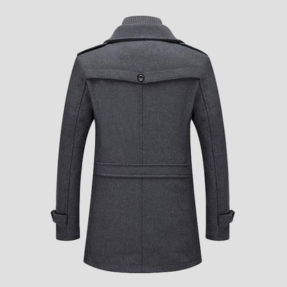 Retro Double Collar Coat  — 50% OFF Today Only