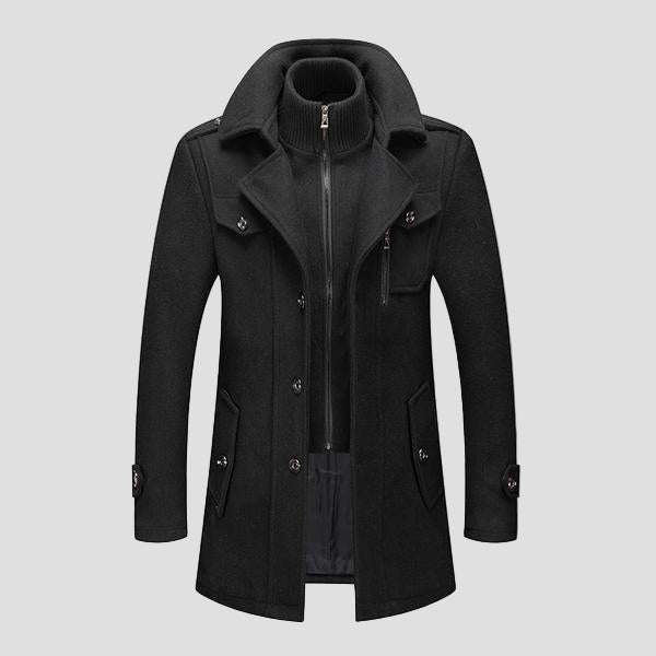 Retro Double Collar Coat  — 50% OFF Today Only