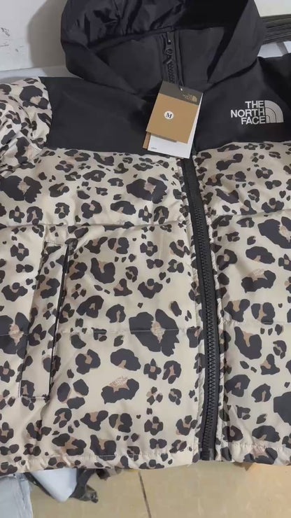 The cutest puff leopard jacket - 50% off + Free Shiping, Selling Fast