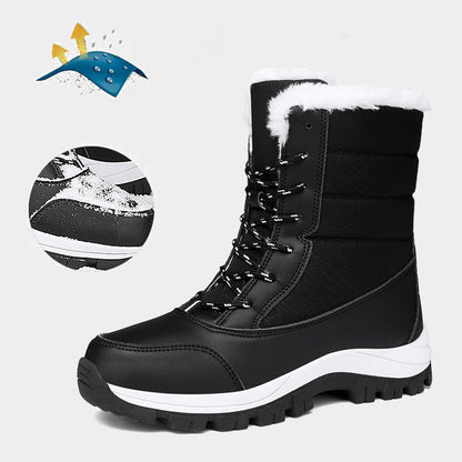 Women’s Waterproof Winter Boots – Ultra-Warm, Non-Slip & Breathable