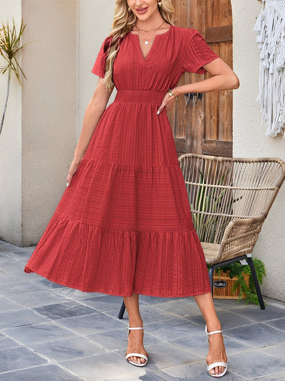 Women's casual midi dress