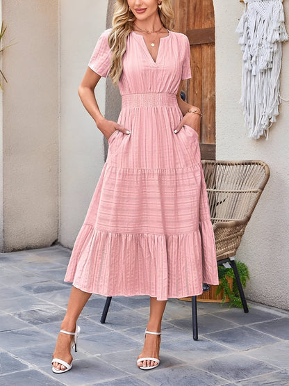 Women's casual midi dress