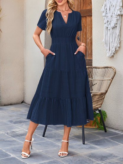 Women's casual midi dress